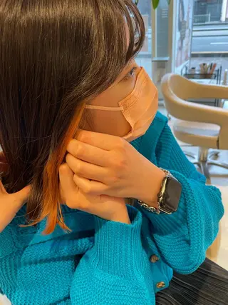 ショート カラー 小森 永のヘアスタイル