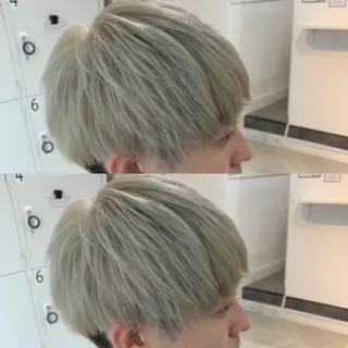 ショート カラー メンズ メンズ専門店 店長 小柳 裕夢のヘアスタイル