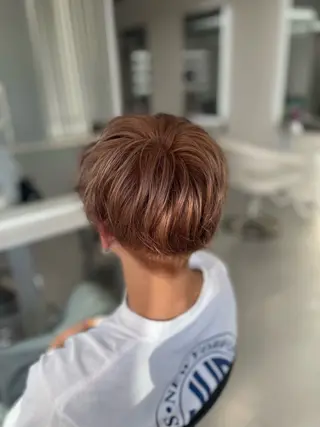 カラー メンズ 野崎 孝章のヘアスタイル