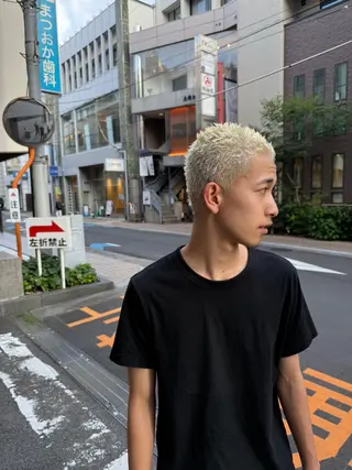 ショート メンズ・短髪⛓️⚡️ 水沼心のヘアスタイル