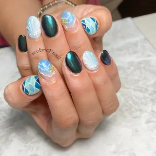 ネイル mofmofnail 🌿shimizuのネイルデザイン