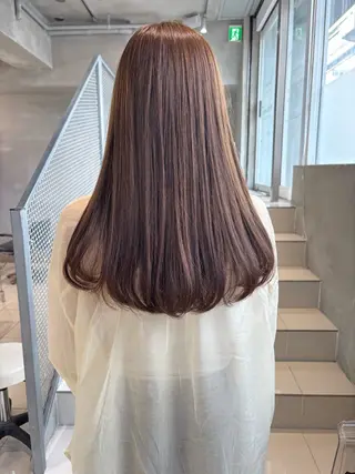 カラー 透明感カラー/bob /hana🍀🪽‪のヘアスタイル
