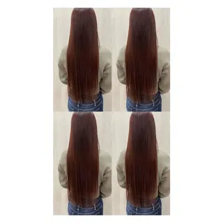 ロング カラー 髪質改善/縮毛矯正/ 韓国ヘア/店長敦士のヘアスタイル