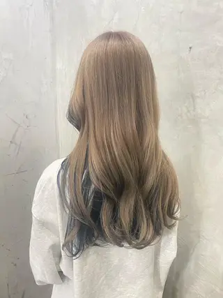 ロング カラー 佐伯 鼓乃美のヘアスタイル