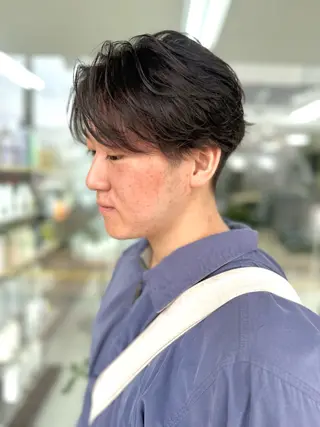 ショート パーマ メンズ メンズパーマの達人 /タカシマダイスケのヘアスタイル