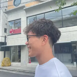 パーマ メンズ 西村 友佑のヘアスタイル