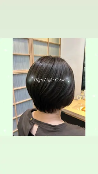 ショート ⭐️似合わせアップ ⭐️並木奏絵のヘアスタイル