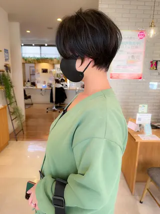 ショート 門野 鈴々のヘアスタイル