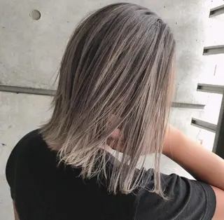 ミディアム カラー 最高級シールエクステ 💜Fave/あかねのヘアスタイル