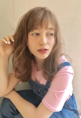 ロング カラー 韓×中くびれヘア💋 髪質改善宇塚元哉💓のヘアスタイル