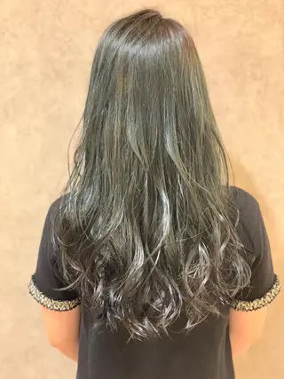 ロング カラー Lamp所属・ショート／透明感 カラー加治竜汰💡のヘアスタイル