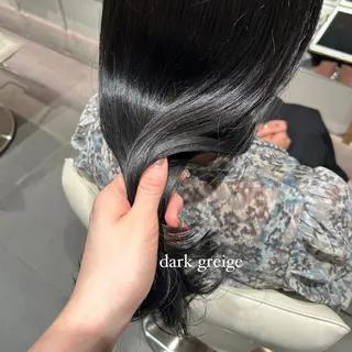 セミロング カラー 艶感/ナチュラル 🌿マアヤのヘアスタイル