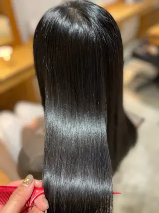 ロング カラー 髪質改善/縮毛/新宿 🫧SUZUKA🫧のヘアスタイル