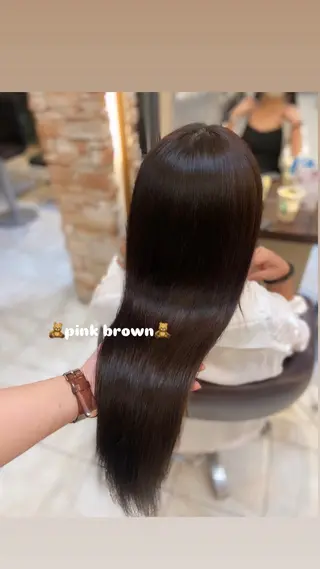 ロング 🎀透明感カラー 🐈ナズナのヘアスタイル