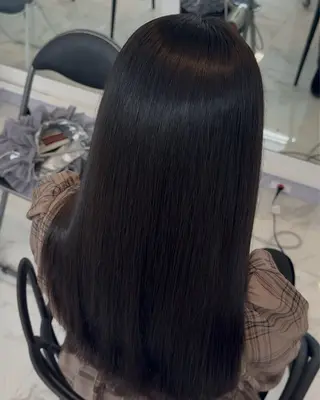 ロング りっきー🦋河原町 髪質改善/縮毛矯正のヘアスタイル