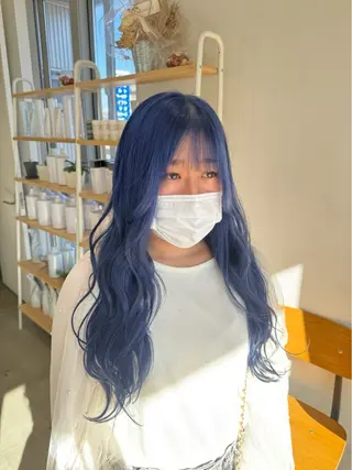 ロング カラー mir所属・堀越 美羽のヘアスタイル