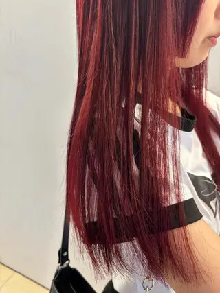 ロング カラー ブリーチ無しダブル カラー / LINAのヘアスタイル