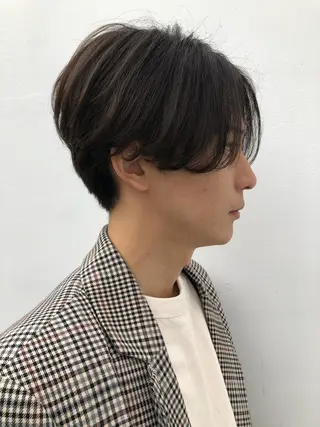 ショート メンズ🍃ナチュラル 韓国風ヘアRENのヘアスタイル