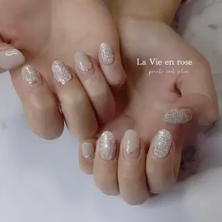 ネイル ラヴィアン ローズのネイルデザイン