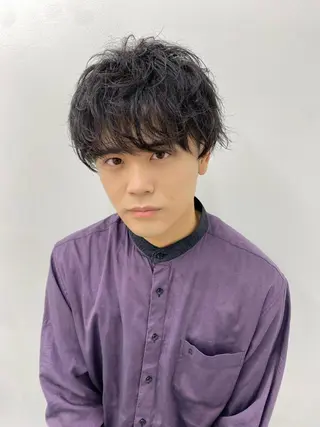 パーマ メンズ 🔥メンズ特化🔥 永瀬椋のヘアスタイル