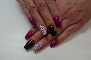 ロング ネイル nail salon Blancのネイルデザイン