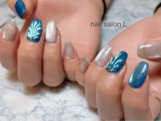 ネイル 吉川市 ネイルサロンLのネイルデザイン