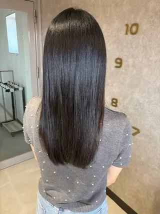 ロング 【全席個室サロン】ef 西大寺×髪質改善ミルボンAujua認定サロン【エフ】所属・加嶋 ケイのヘアスタイル