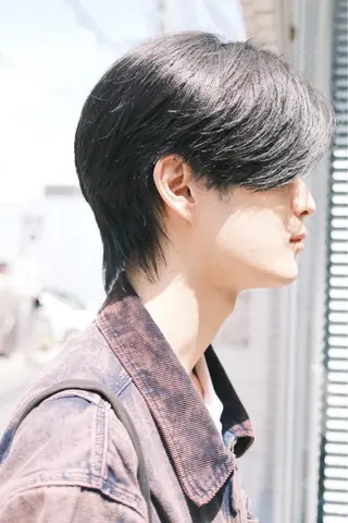 ショート パーマ メンズ ショートボブ縮毛矯正 髪質改善のプロ山道潤のヘアスタイル