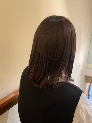 ミディアム hanamori terara所属・森 琳音のヘアスタイル