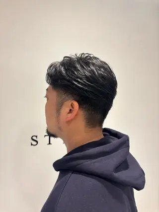 メンズ 艶カラー/アレンジ 💟すなおのヘアスタイル