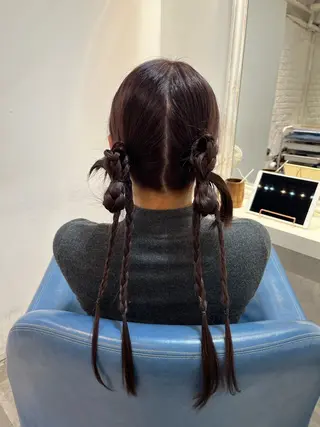 ロング カラー uros.所属・🩵aiko / モデル募集中️🩵のヘアスタイル