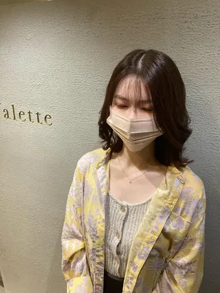 ミディアム カラー ヘアアレンジ 豊中/メンズ特化 岡田 龍之介のヘアスタイル