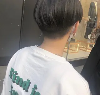 ショート メンズパーマ/韓国 ヘア/Mino🤍のヘアスタイル