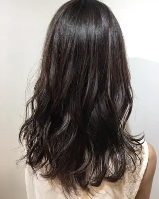 ロング カラー box mico. mutsumiのヘアスタイル