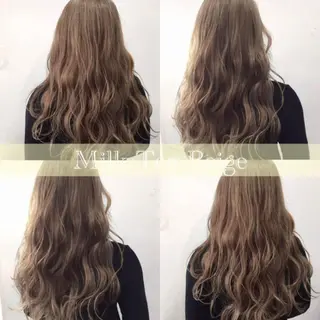 ロング カラー 白髪ぼかし￤中央林間 ￤柳川拓哉のヘアスタイル