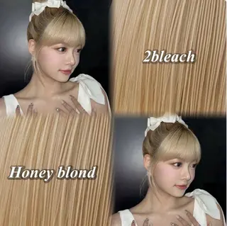 ロング 韓国ガーリー🤍ハイ トーン🤍Ayanaのヘアスタイル