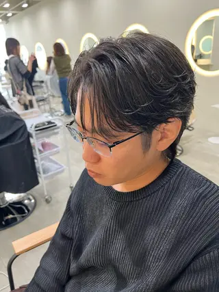 カラー パーマ tomu/天神大名/ 透明感カラー🐧のヘアスタイル