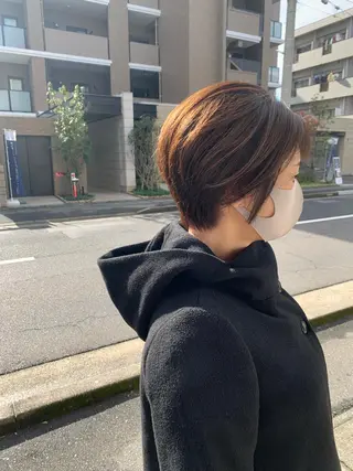 ショート HARE 川崎晴佳のヘアスタイル