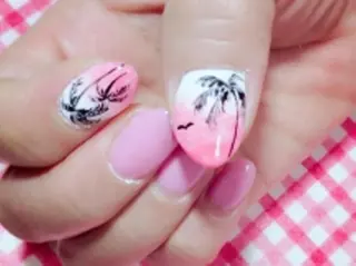 ネイル アップネイル 芦田のネイルデザイン