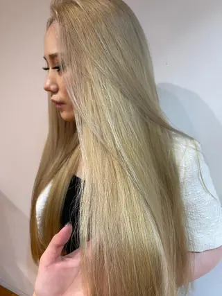 ロング カラー 🫧うる艶レイヤー /髪質改善/RISAのヘアスタイル