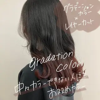 ミディアム カラー お洒落パーマ/ 艶カラー/michiのヘアスタイル