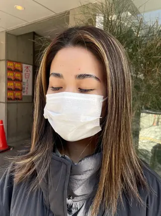 アイブロウ 🧁はるひ/ ZEST八王子🟡のヘアスタイル