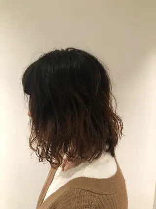 ミディアム パーマ Sail所属・Sail 【セイル】のヘアスタイル