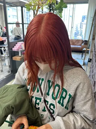 ロング カラー myu 🐈⬛のヘアスタイル