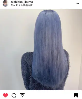 カラー ikuma/ ミルクティーのヘアスタイル