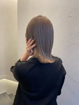 カラー liberta所属・riko .のヘアスタイル