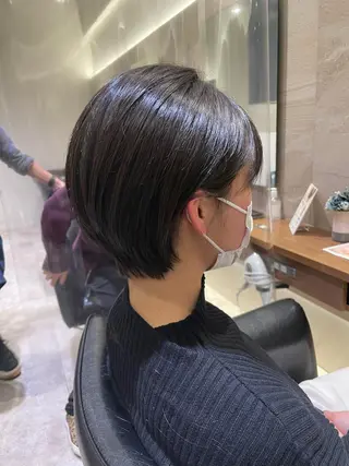ショート 透明感カラー/艶髪 ♥柏谷菜穂♥のヘアスタイル