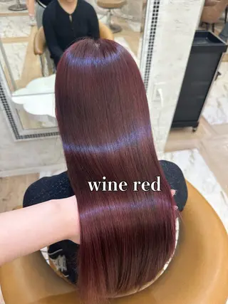 ロング Lond damask Rose所属・白滝 心音のヘアスタイル