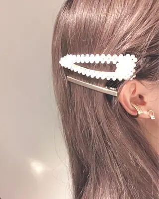 セミロング カラー 2nd所属・🤍2nd🤍田所 美希のヘアスタイル