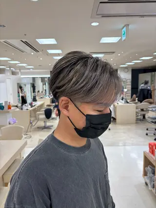 カラー メンズ 湘南/メンズパーマ/ 支持率No.1ユチカのヘアスタイル